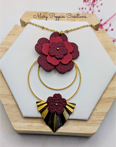 Collier Coquelicot