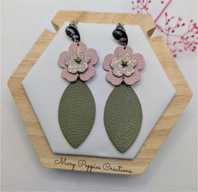 Boucles d'oreilles Fleurine II