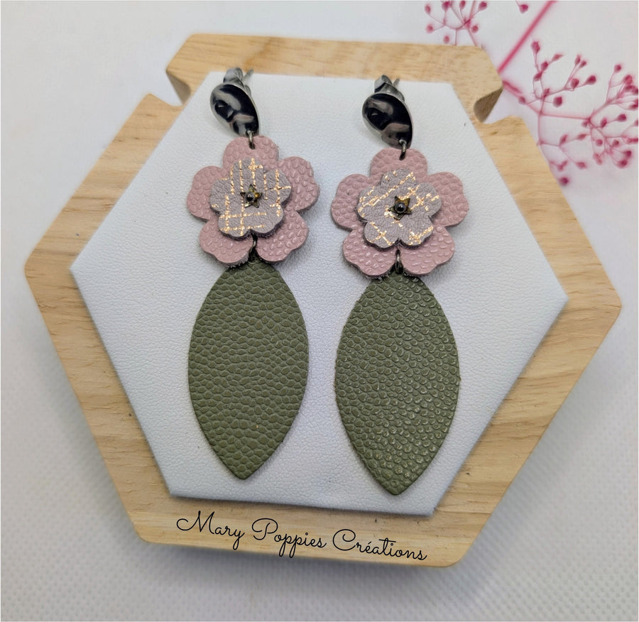 Boucles d'oreilles Fleurine II