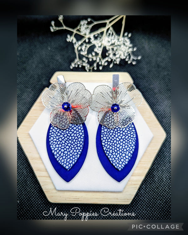 Boucles d'oreilles Majorelle III