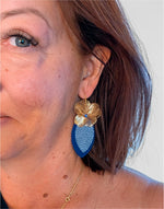 Boucles d'oreilles Majorelle I