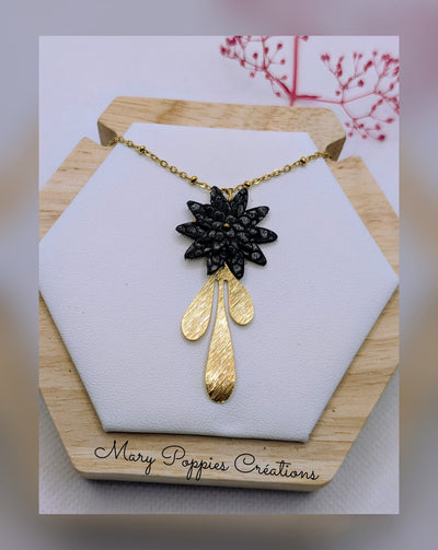 Collier Orchidée