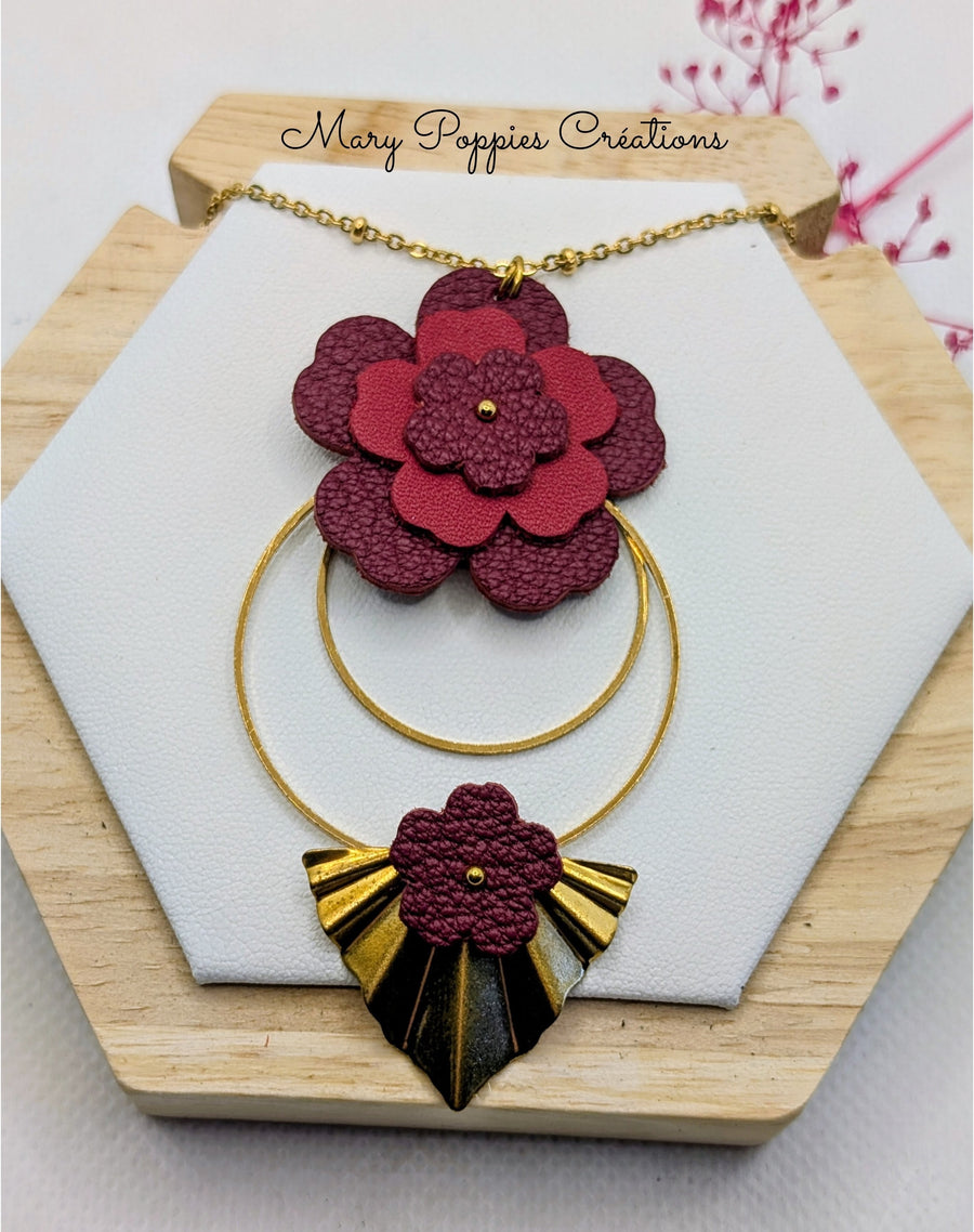Collier Coquelicot
