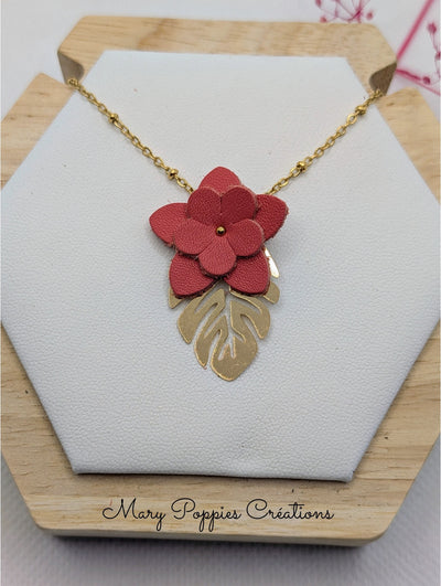 Collier Hibiscus