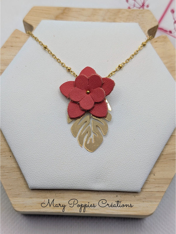 Collier Hibiscus