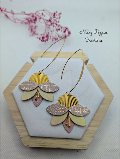 Boucles d'oreilles Fleurine I