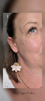 Boucles d'oreilles Fleurine I