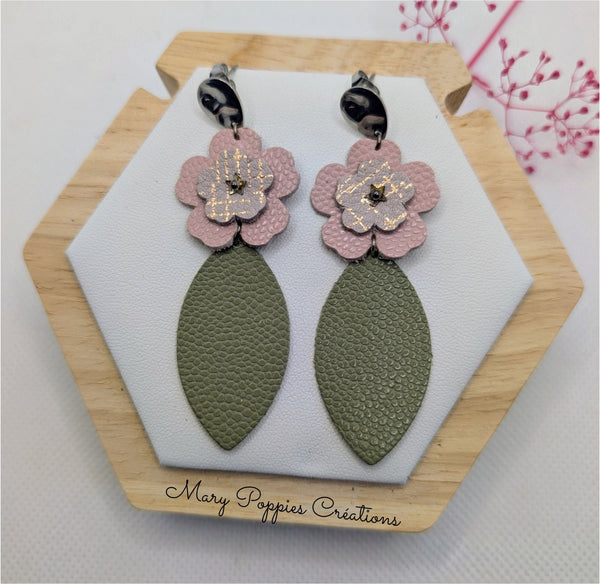Boucles d'oreilles Fleurine II