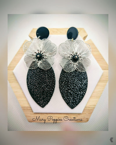 Boucles d'oreilles Dalhia